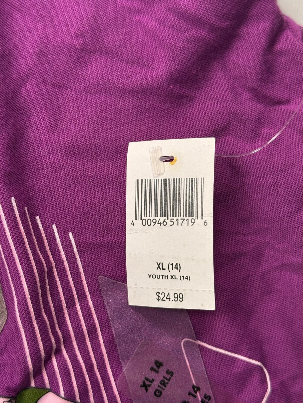 Disney Buzzlight Year Graphic Tee T Shirt Purple Statement Piece - Girls XL (14) - Picture 5 of 6